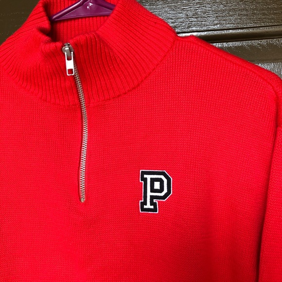 Slouchy Half-Zip Sweater - Picture 2 of 4